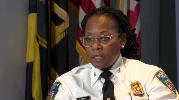 Baltimore Police Col. Sheree Briscoe 