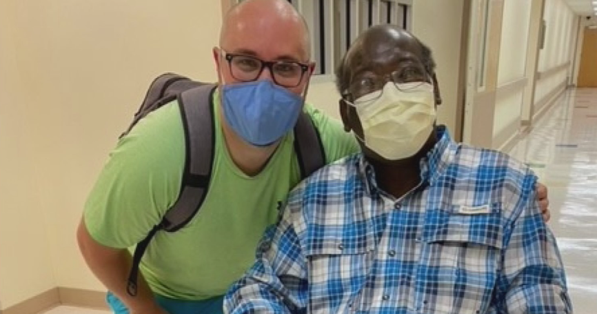 North Texas Kidney Donor Jon Seidl, Mississippi Recipient Ken Cook