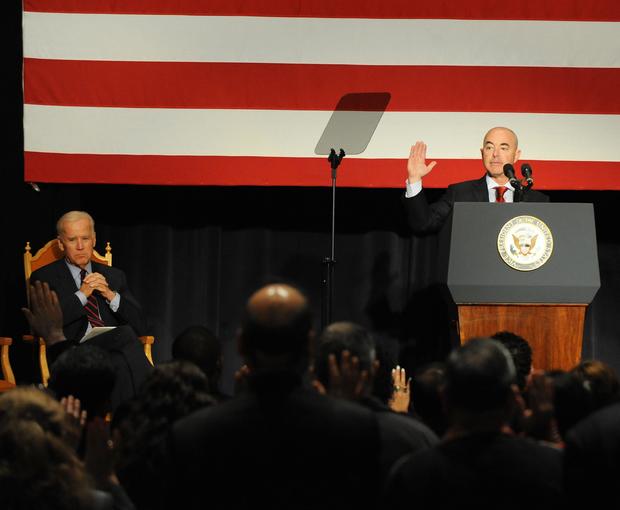 Vice President Joe Biden Attends Naturalization Ceremony 