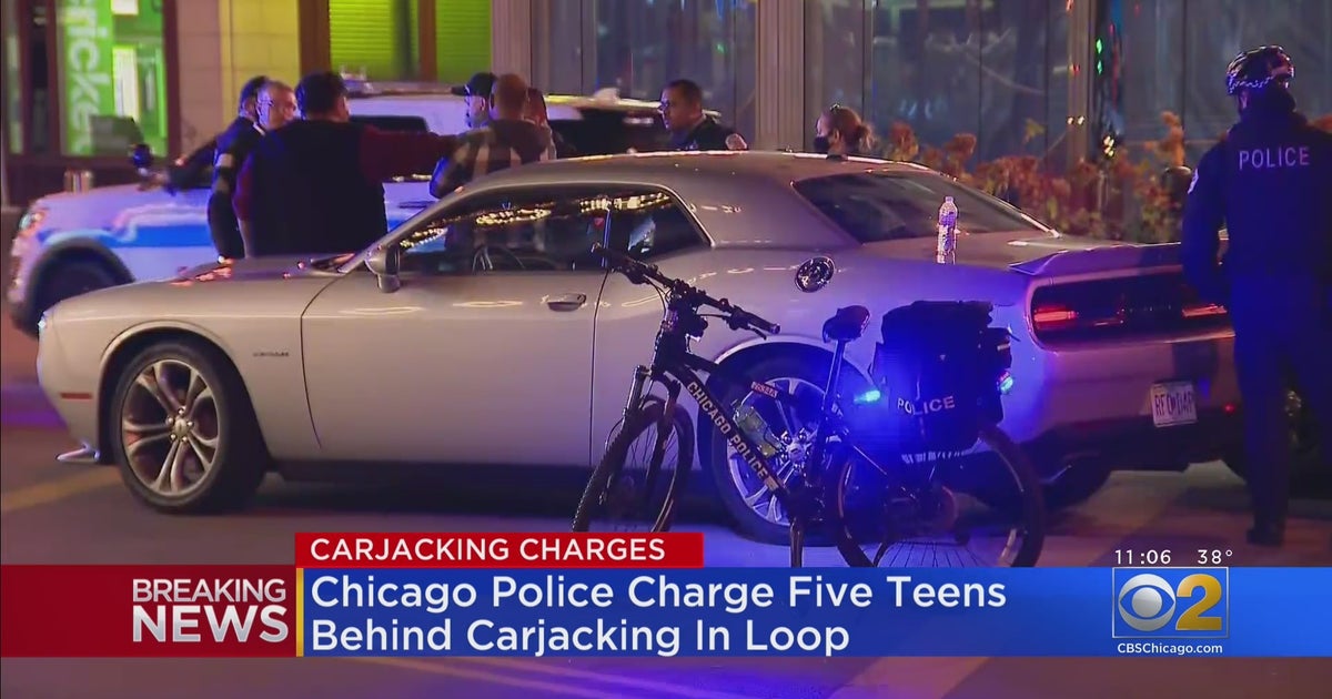 5 Teens Charged In Armed Carjacking In The Loop - CBS Chicago