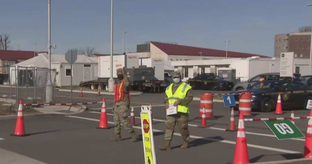 COVID In New York Staten Island Reopens Coronavirus Field Hospital Not