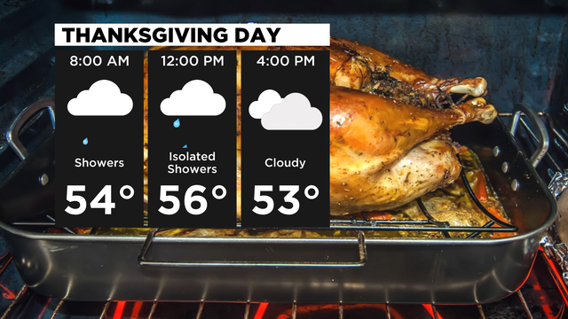 Thanksgiving Temperatures 