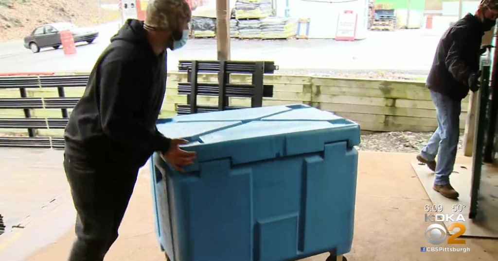 Pittsburgh Dry Ice Supplier Ready To Meet Rise In Demand With Cold Requirements For Pfizer COVID