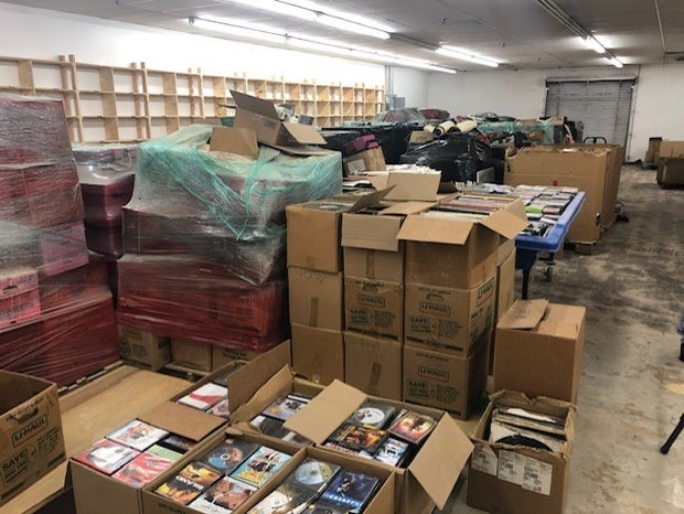 Bill Wisener's record, movie and poster collection 