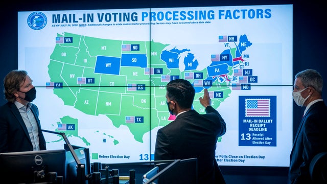Acting Secretary Wolf Attends CISA Election Security Briefing 
