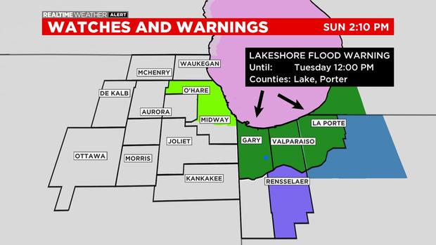 Lakeshore Flood Warning: 11.29.20 