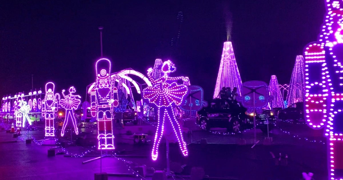 'World Of Illumination' DriveThru Light Show Brings Holiday Spirit To