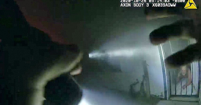 Tense Video Shows Texas Firefighters Saving Man Trapped Inside Burning ...