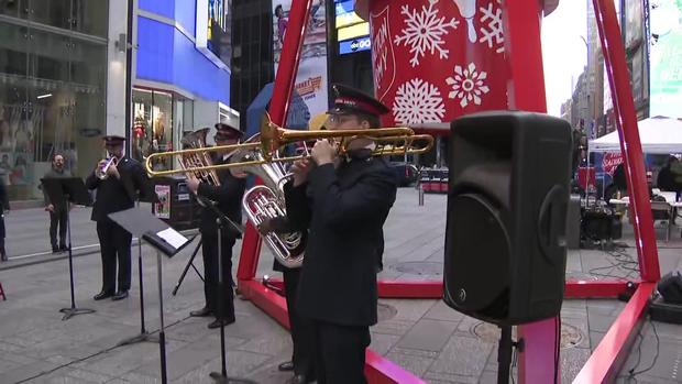 Giving Tuesday In Times Square 