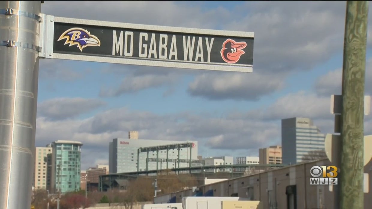 Mo Gaba Way Unveiled In Memory Of Late 14YearOld Ravens, Orioles