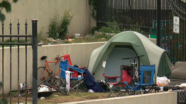 Homeless Tent In St. Paul 
