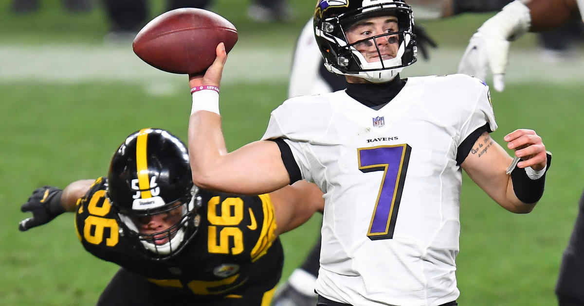 Baltimore Ravens' Trace McSorley active for first time this season vs.  Steelers 