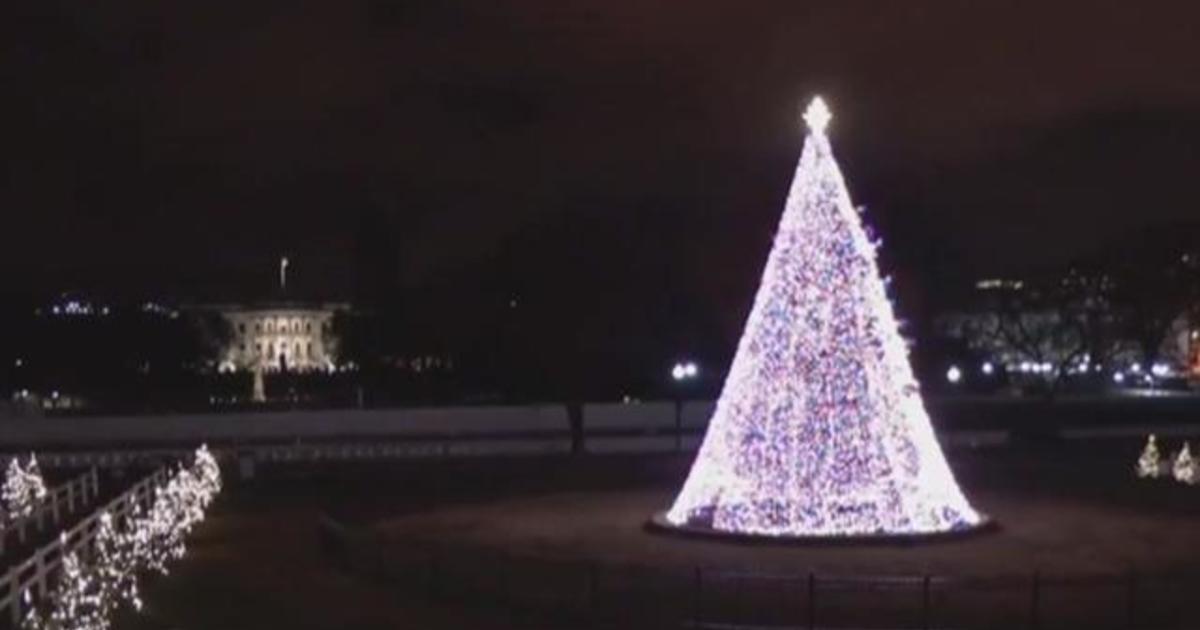 Watch Lighting of the 2020 National Christmas Tree CBS News