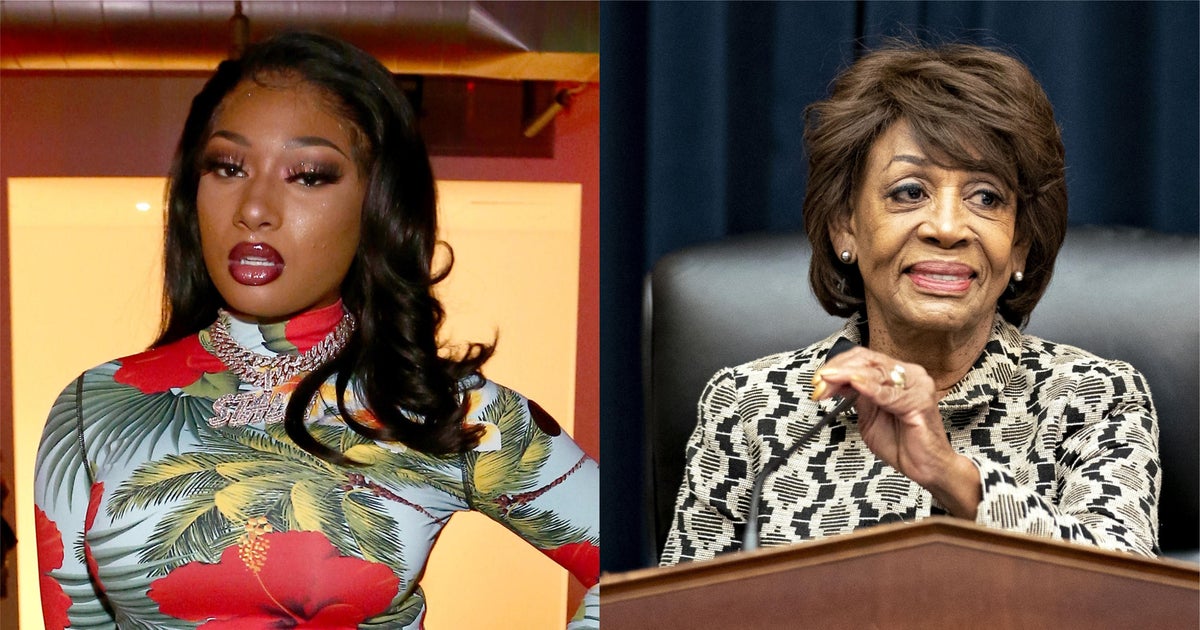 Megan Thee Stallion shares letter of thanks from Rep. Maxine Waters(00)