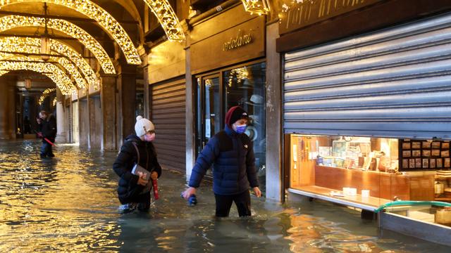 ITALY-WEATHER-FLOODS-VENICE 