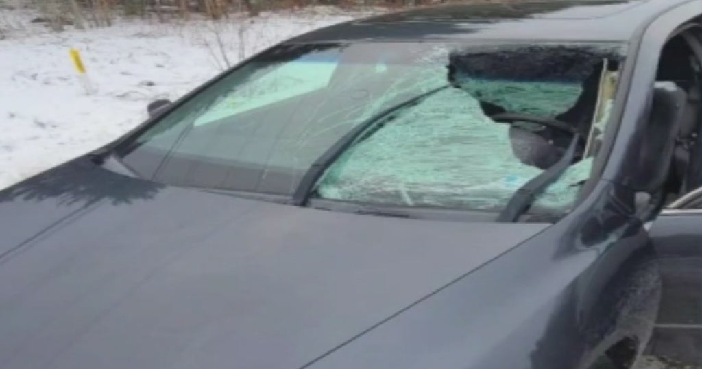 NH Driver Seriously Injured After Chunk Of Ice Crashes Through ...