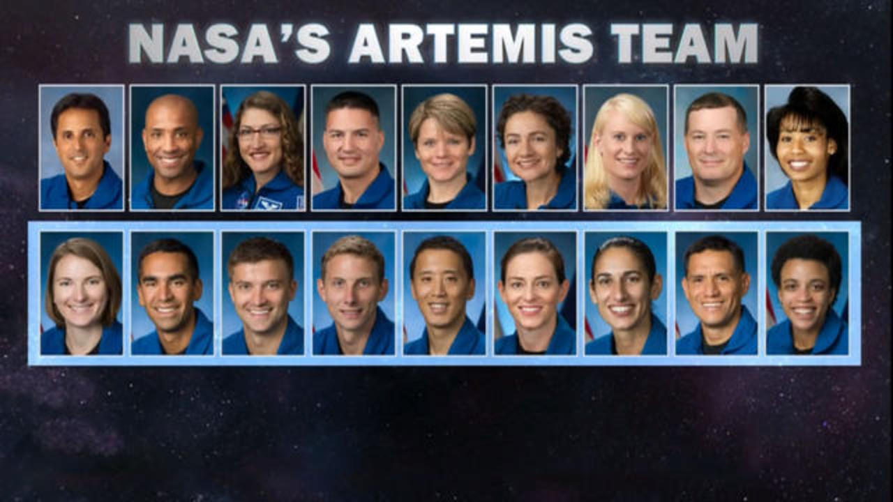 Meet the 9 astronauts on NASA's Artemis team who have a chance to be the first woman to walk on the moon - CBS News