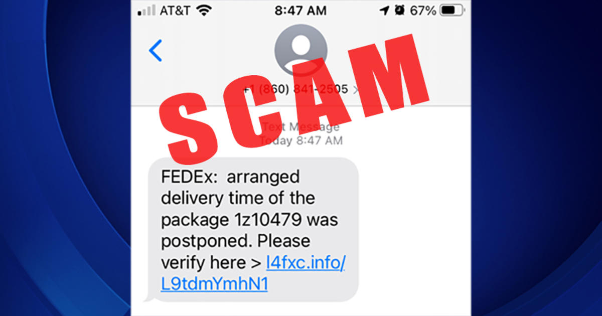 Is that text message about your FedEx package really a scam?