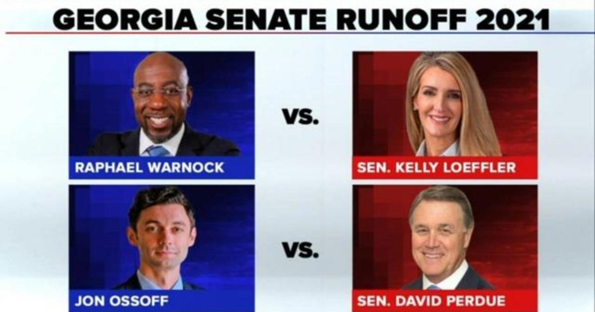 Georgia Kicks Off Early Voting For Crucial Senate Runoff Elections Cbs News