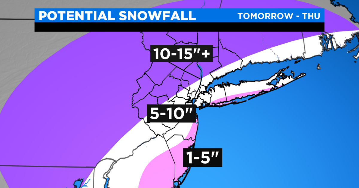 Long Island Communities Prepare For Major Winter Storm CBS New York