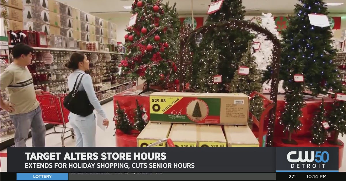 Target Extends Store Hours For Holiday Shopping, Cuts Senior Hours