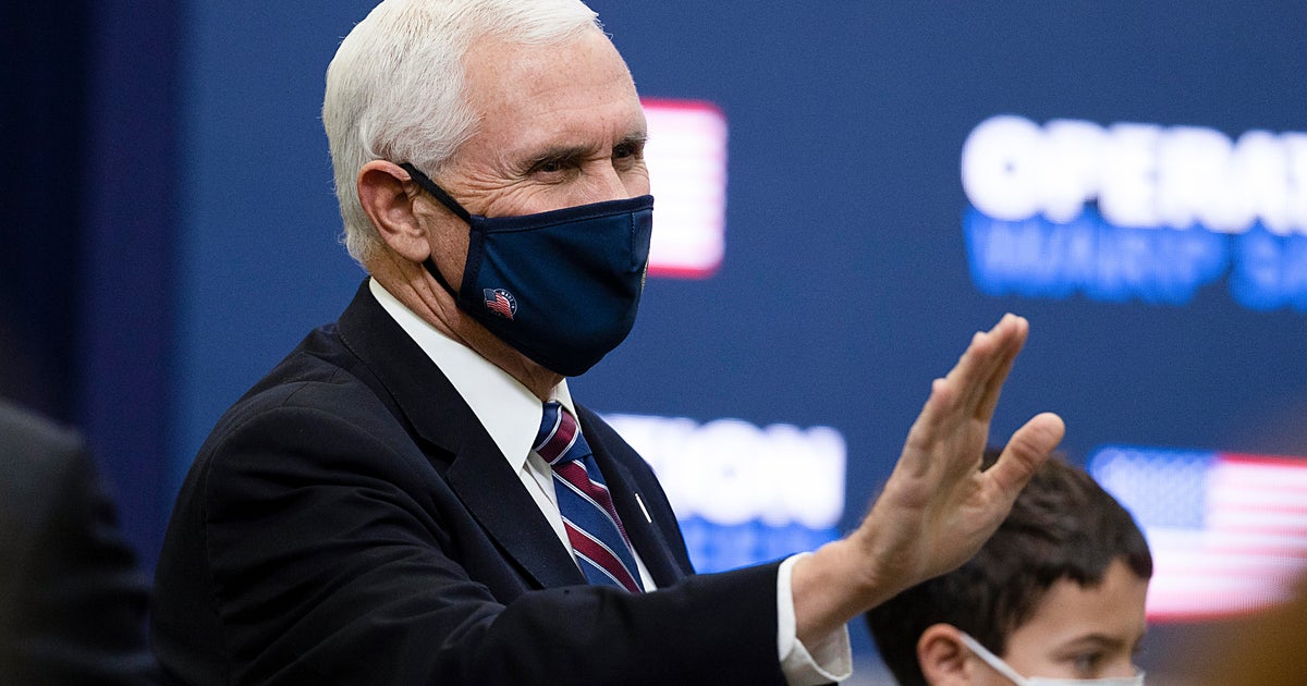 Pence to publicly receive COVID19 vaccine on Friday CBS News