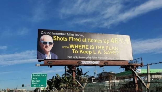 LAPD Union Launches Billboard Campaign Over Proposed Staffing Cuts 