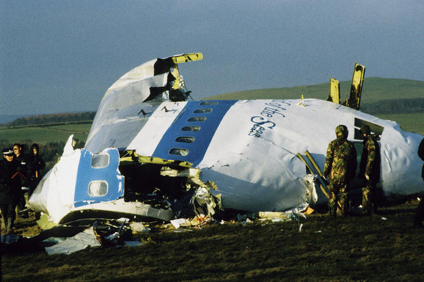 Plane crash of a Boeing 747 of PanAm in Lockerbie 1988 
