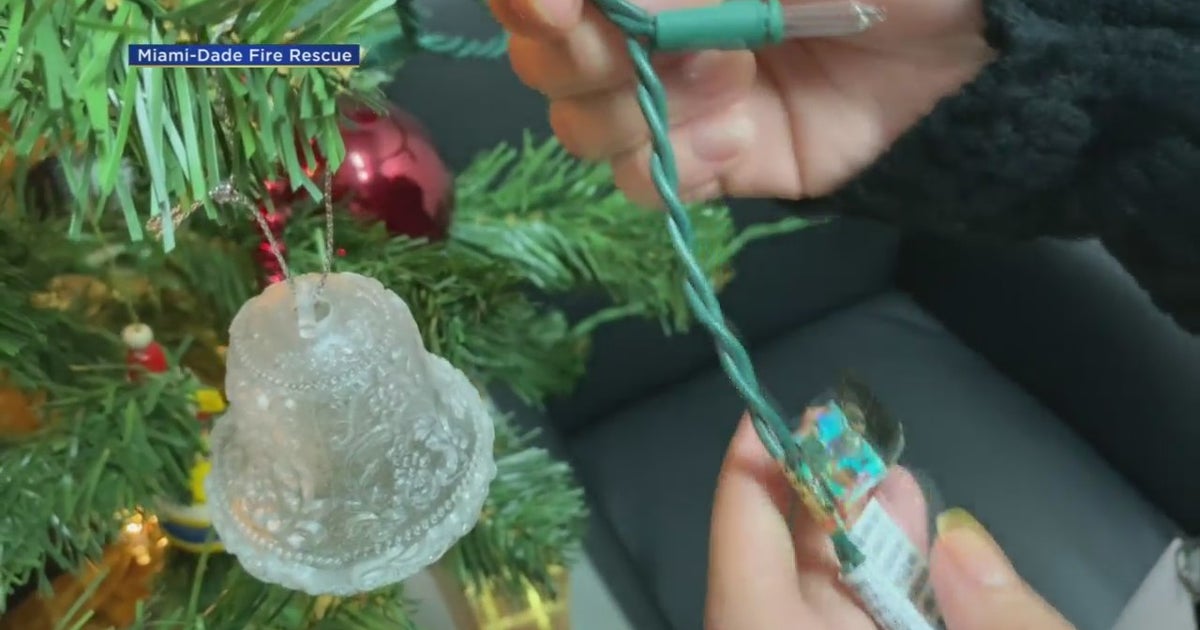 Don't Let Your Live Christmas Tree Go Up In Flames, MiamiDade Fire