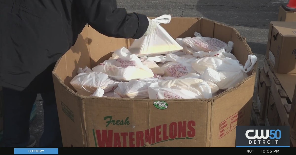 Gleaners Community Food Bank Provides Free Groceries For Families CBS