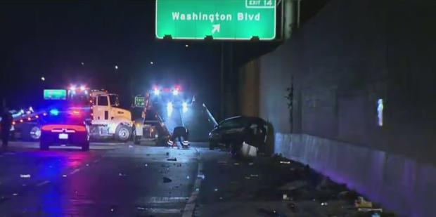One Person Killed In Wreck On 605 Freeway In Whittier 