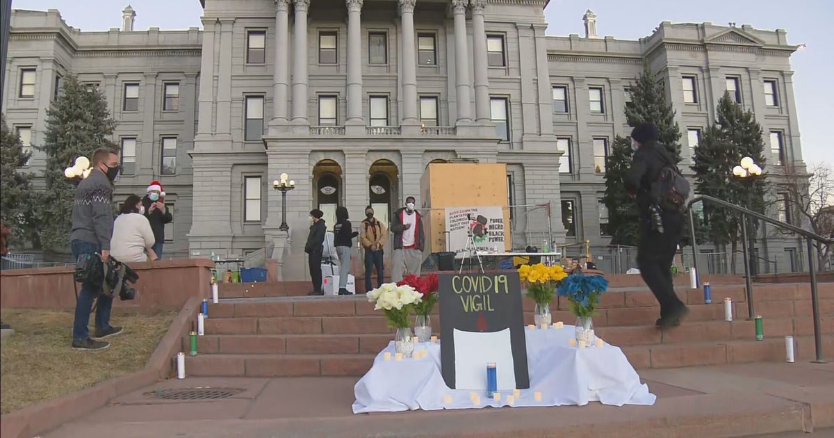 Christmas Eve Candlelight Vigil Held For Colorado COVID19 Victims CBS Colorado