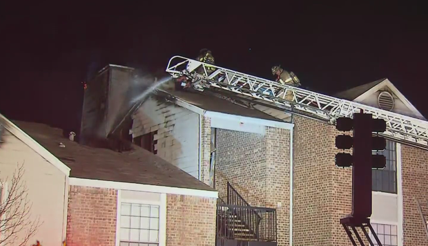 Fort Worth apartment fire 