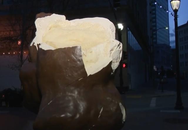 Police Investigate Vandalism of Oakland Breonna Taylor Sculpture