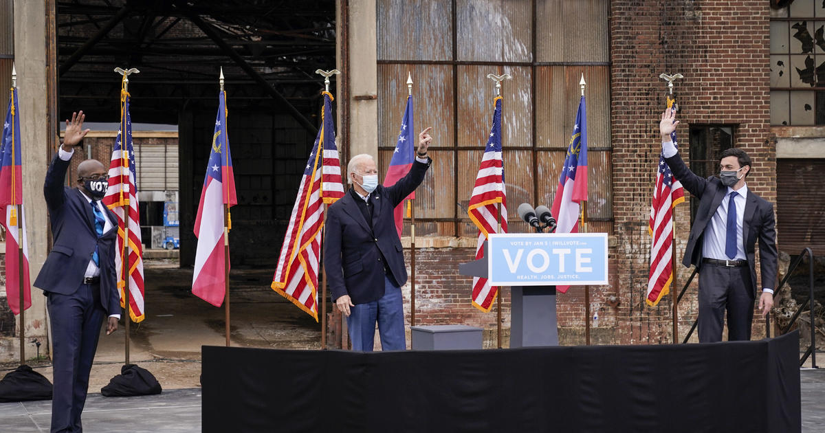 Joe Biden And Kamala Harris Returning To Georgia Ahead Of Runoff ...