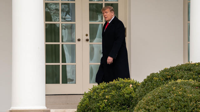 President Trump Arrives To White House After Florida Travel 