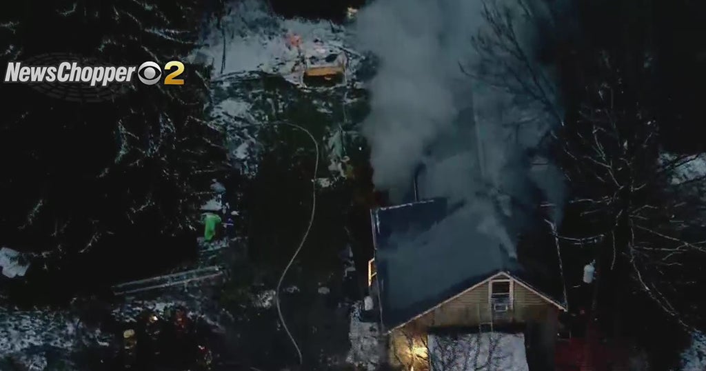 One Person Hospitalized After House Fire In Harrison Township CBS