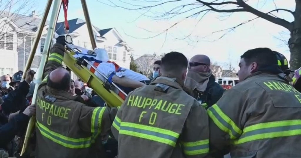 90-Year-Old Man Falls 10 Feet Into Storm Drain On Long Island - CBS New ...