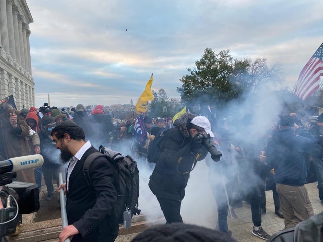 Trump supporters storm Capitol building in Washington 