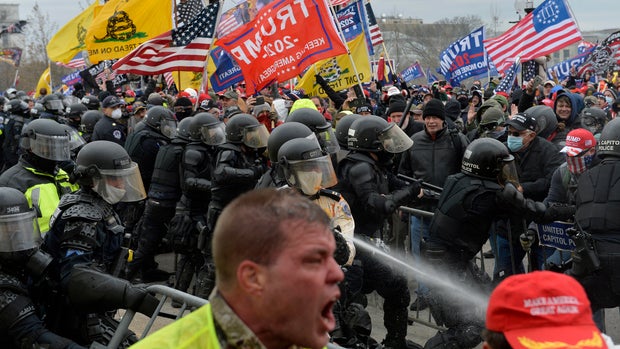 Trump supporters storm Capitol in Washington, D.C.
