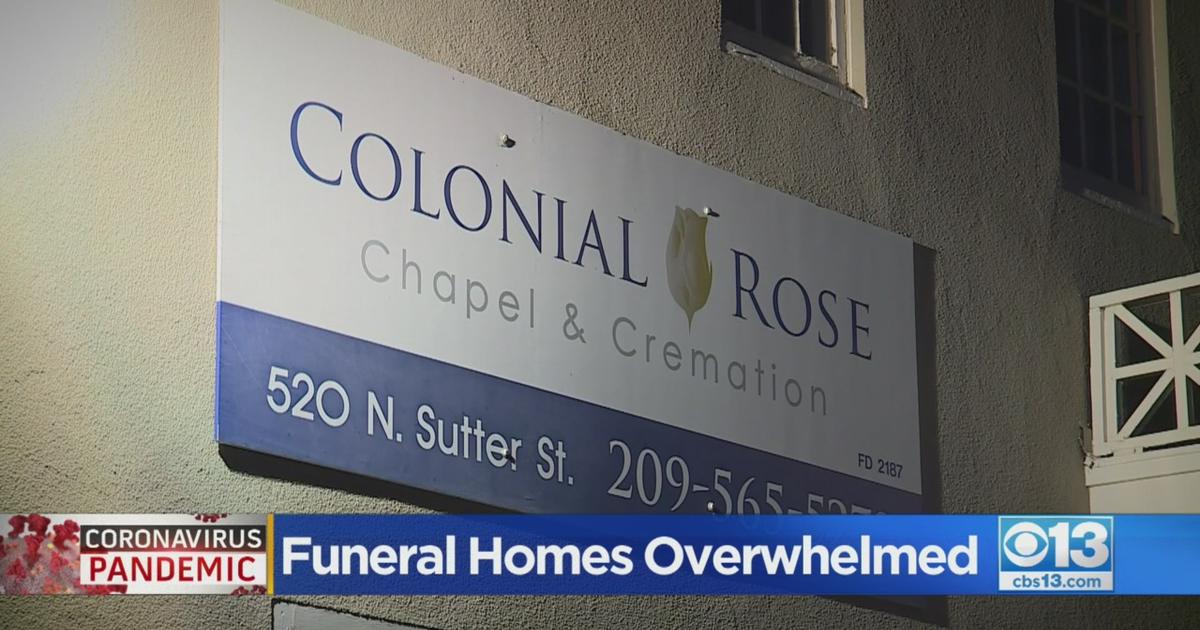 Deaths In San Joaquin County Overwhelming Funeral Homes CBS Sacramento