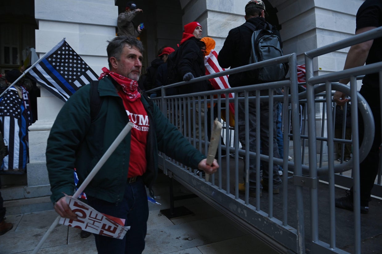 Trump supporters storm Capitol in Washington, D.C.