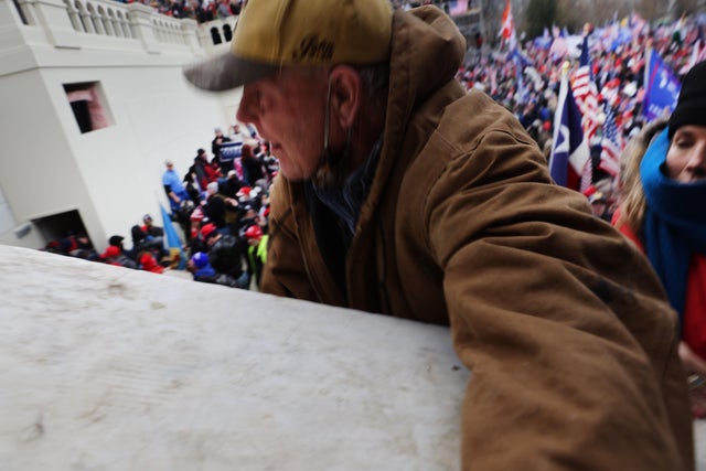 Trump Supporters Hold "Stop The Steal" Rally In DC Amid Ratification Of Presidential Election 