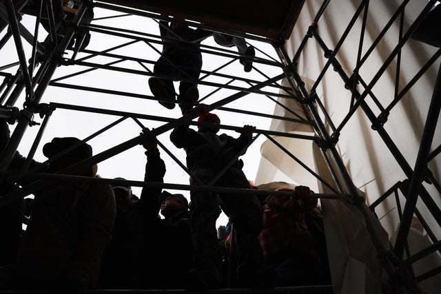 Trump Supporters Hold "Stop The Steal" Rally In DC Amid Ratification Of Presidential Election 