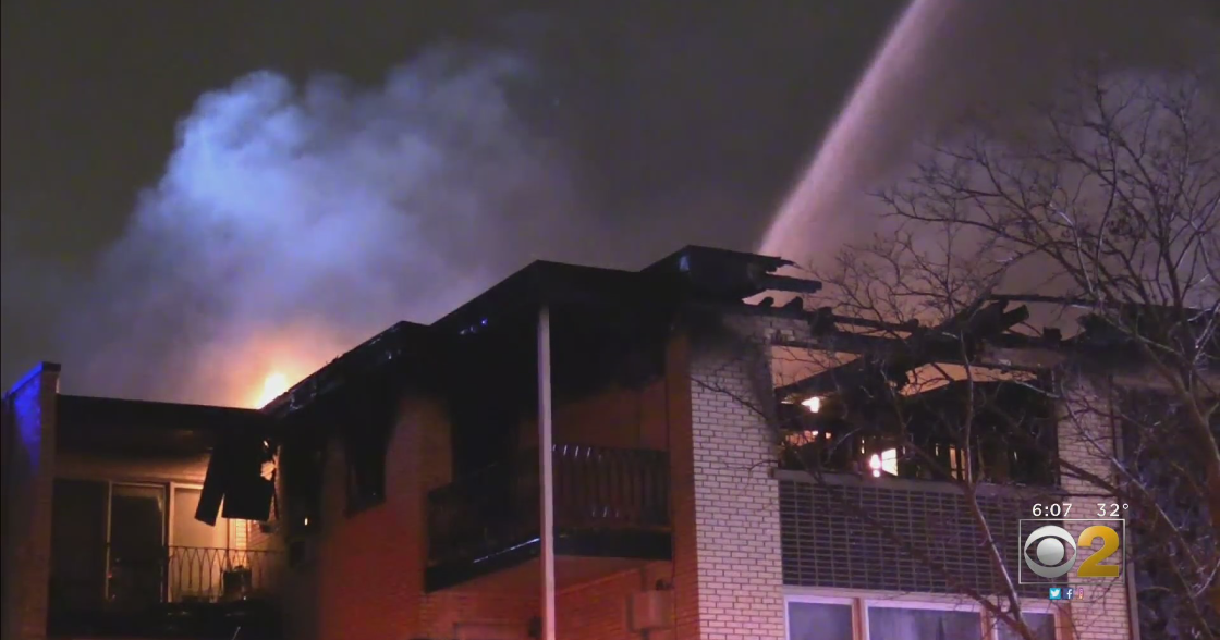 Man Found Dead In River Grove Apartment Building Fire - CBS Chicago