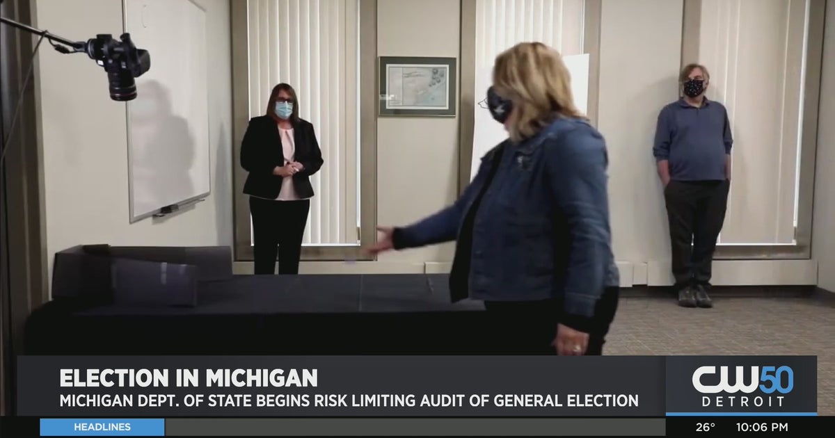 Michigan department of state begins risk limiting audit of general 