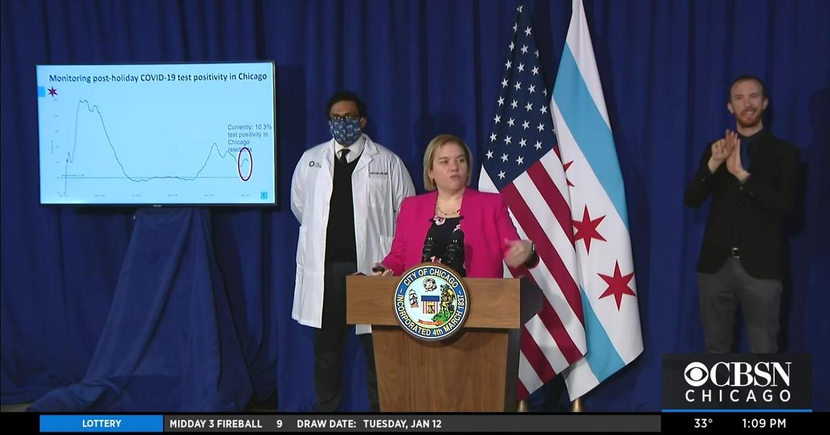 Arwady We Are Advising Avoiding Travel Through The Continental United States Covid Vaccine Rollout Continues Through The City Cbs Chicago