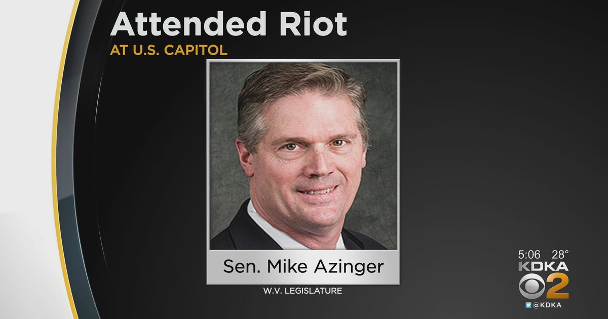 West Virginia State Senator Mike Azinger, Who Marched To U.S. Capitol