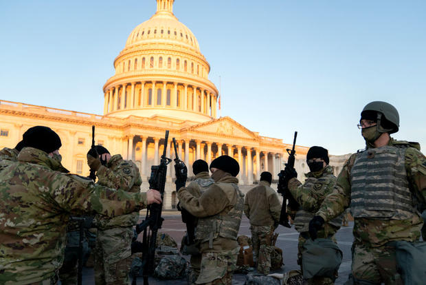 Washington, DC Prepares For Potential Unrest Ahead Of Presidential Inauguration 