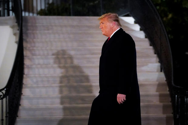 President Trump Returns After Border Visit 